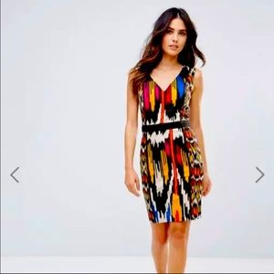 New French Connection Dress Matos Multi Sz 6